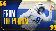 From the Podium: Matthew Stafford, Puka Nacua, Davante Adams, Jared Verse and all three coordinators discuss win over Colts, preparing for 49ers on short week ahead of TNF