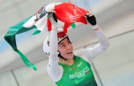 Mexicana Yareli Acevedo, campeona mundial de ciclismo en prueba por puntos