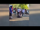 Man out of hospital after being attacked near football tailgate