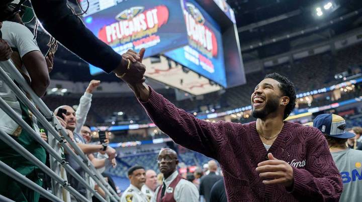 Celtics’ Jayson Tatum posts 2-word social media message amid injury recovery