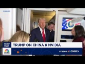 Trump on China's Xi meeting: Did not discuss Nvidia's Blackwell chips