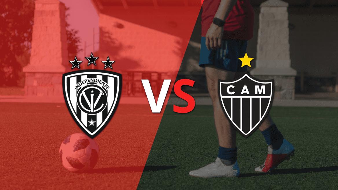 Ind. del Valle y Atl.Mineiro no pasaron del empate en la ida gracias a un gol agónico