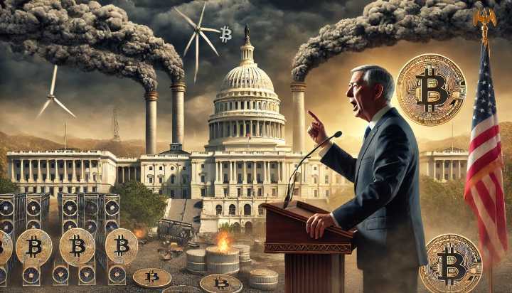 US Senator Blasts Crypto's Environmental Impact, Warns Of Impending Reckoning