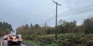 Cornelius Pass Road reopens after crash, downed power line