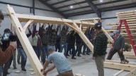 Shelter Institute classes thrive in timber frame building