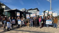Striking workers rally at Mohawk College and other Ontario campuses after latest talks break down