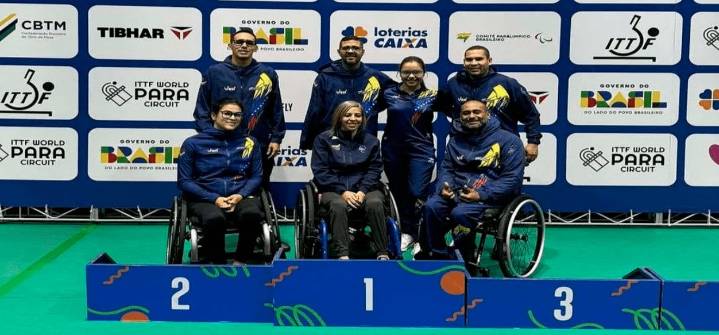 Paratenis de mesa Venezolano acumuló par de bronces en el Campeonato Panamericano