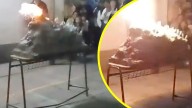 "Vamos a mezclar azufre, carbón y una sal especial": Experimento de volcán causó una explosión y dejó niños graves en Argentina