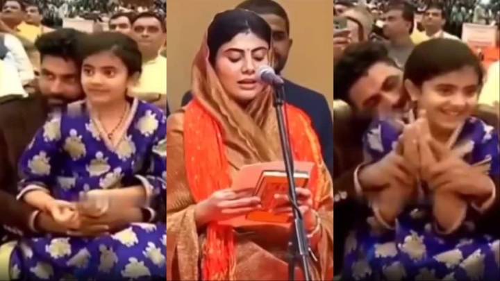 Ravindra Jadeja's Reaction During Wife Rivaba's Oath Taking Ceremony Wins Internet
