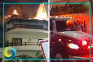 Bomberos contienen incendio en Playa del Carmen; ponen a 28 personas a salvo