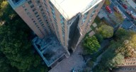 No injuries reported after part of New York high