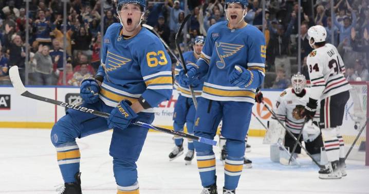 Blues forward Jake Neighbours out five weeks with right leg injury