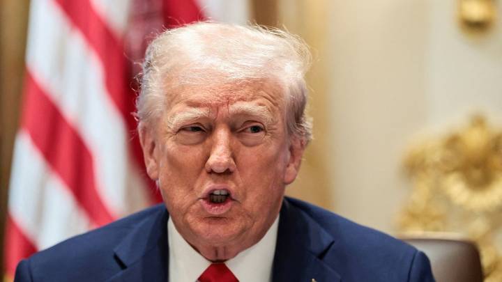 Trump se queja de su foto en la portada de la revista «Time»: «Me han borrado el pelo»