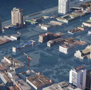 Simulación 3D del tsunami de 1730 muestra la inundación que afectó a Valparaíso (VIDEO)