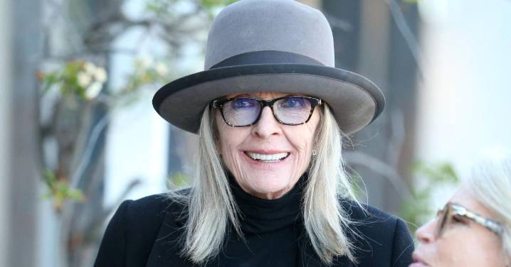 Diane Keaton's Fashion Choices Often Involved Turtlenecks or Other Neck Coverings