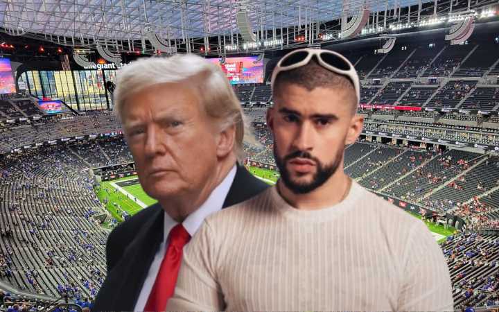 Donald Trump tilda de "ridícula" la elección de Bad Bunny para el show del Super Bowl