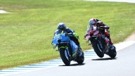 Marco Bezzecchi y Raúl Fernández firman el doblete de Aprilia al esprint