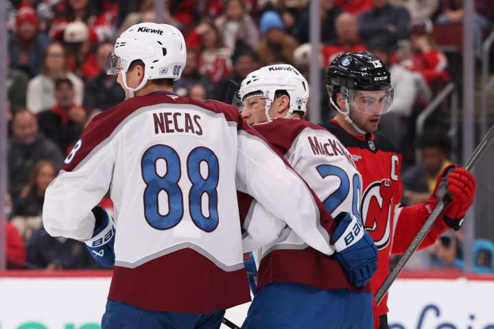 Jack Hughes scores twice to give Devils 8th straight win over Avalanche - The Rink Live | Coverage of youth, junior, high school and college hockey