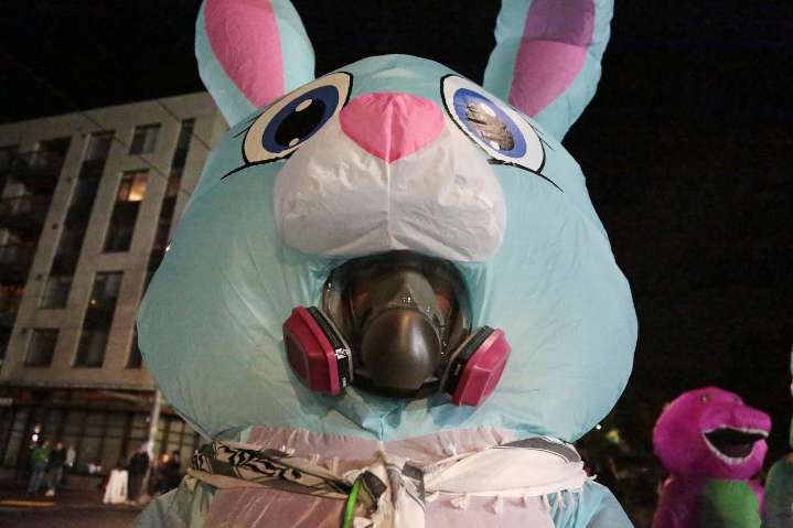 ‘Operation Inflation’ collecting costumes for Portland ICE protesters