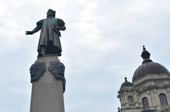Syracuse’s Columbus statue will outlast Ben Walsh, who promised 5 years ago to remove it