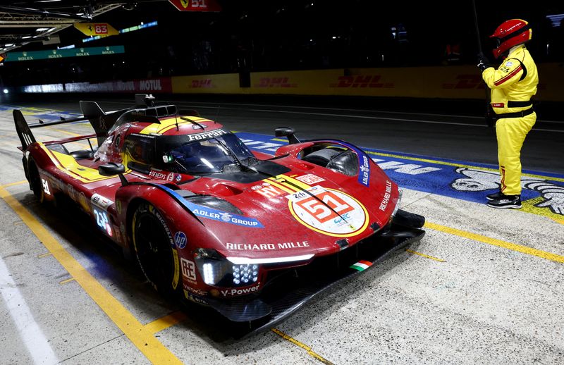 Ferrari aims at AI generation with crypto auction for Le Mans car