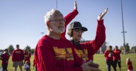 It's good! In 1975, UNM students started a field goal-kicking contest. This year, the 'Bob Berg' turned 50.