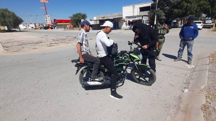 Operativo Dragón: revisión de motocicletas intensifica seguridad en Gómez Palacio