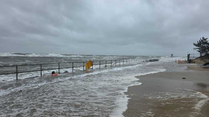 Beach erosion, flooding in southern Delaware due to nor'easter