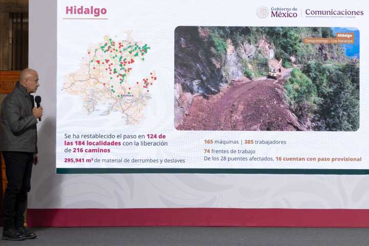 Suman 80 muertos por lluvias catastróficas e inundaciones en el centro y oriente de México