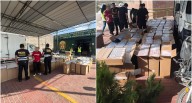 Ica: incautan casi un millón de cigarrillos de contrabando ocultos entre botellas vacías