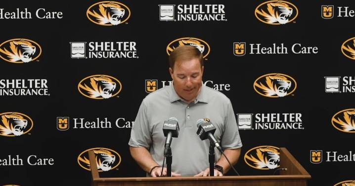 Eli Drinkwitz on what he saw on film review of Mizzou's problems vs. Alabama