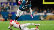 Travis Hunter reacts after Jaguars’ Monday night thriller vs Chiefs