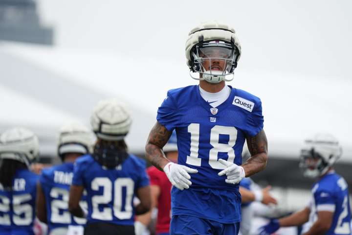 The Giants have an obvious wide receiver upgrade sitting on the Steelers practice squad
