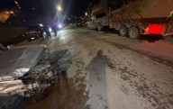 Quedó remolque atravesado en Viaducto Díaz Ordaz tras choque