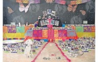 Honran con altar a las mascotas en La Rodadora