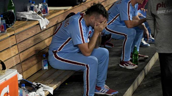 Phillies’ Orion Kerkering explains fatal error that lost NLDS Game 4 to Dodgers