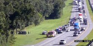 Suspect leads authorities on chase on I-75 in Alachua County; traffic delayed