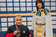 Niel García bate récord y gana dos medallas en el Mundial de Para Powerlifting 2025