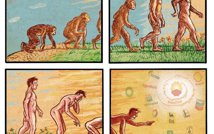 De-Evolution Thanks to Big Oil