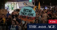 Gaza hostage release live updates: Trump heads to Israel as Hamas prepares to free Israeli hostages from October 7 attacks after peace deal negotiations