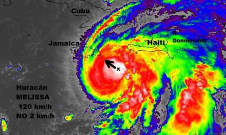 Melissa se convierte en huracán en el Caribe