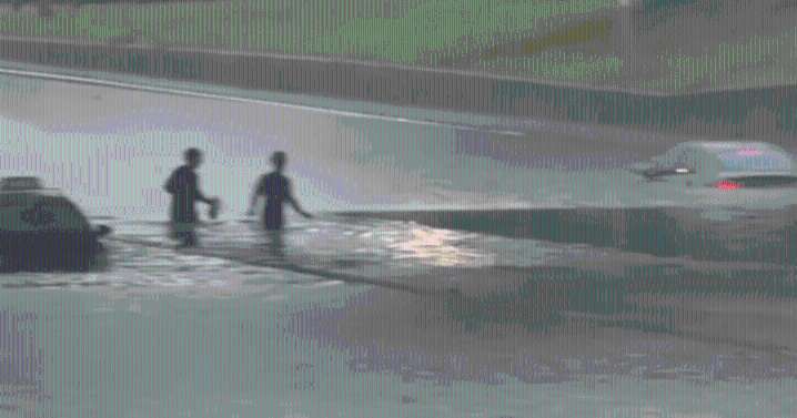 Temporal en Buenos Aires: cayeron más de 100 milímetros, y hay inundaciones y cortes de luz