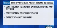Adams High School receives $450,000 for renovation project
