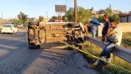 Conductor pierde el control en la Pacheco y provoca choque; se registra caos vial en la zona