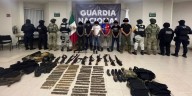 Caen seis presuntos miembros del Cártel de Sinaloa con 12 armas largas en Chiapas: dos son extranjeros