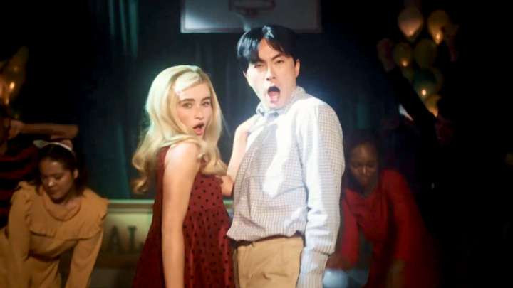 SNL: Sabrina Carpenter And Bowen Yang Grind On The Middle School Dance Floor In New Music Video
