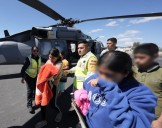 Coordinación Aérea: Hidalgo traslada a 117 pacientes desde zonas afectadas por las lluvias