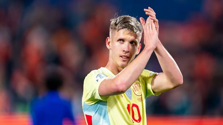Dani Olmo se suma a la lista de bajas de España después de que su fatiga haya derivado en lesión