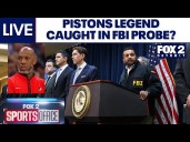 Pistons' legend Billups arrested by FBI in gambling crackdown