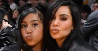 Kim Kardashian Says Daughter’s Fake Piercings Are a ‘Non